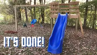 Finishing Up & Tour! | DIY Playground Build Ep. 11