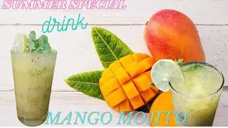 Refreshing drink idea for iftaar 2021 mango mojito recipe | Summer special drink | Mojito recipe...