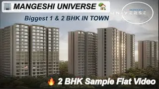 MANGESHI UNIVERSE | ( AMBIVLI ) | SPECIOUS 2 BHK SAMPLE FLAT VIDEO | CALL PARESH MORE- 8976670005.