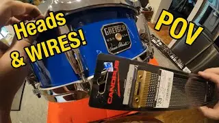 Canopus Snare Wires Install