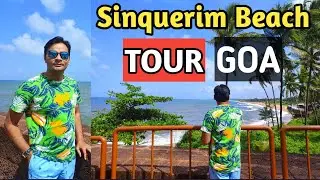 Goa | Sinquerim Beach & Lower Aguada Fort | Sinquerim Fort | Goa Vlog | North GOA Bus Tour@ytbharat