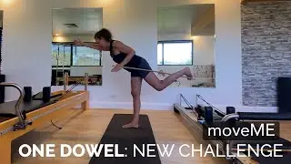 👉 Challenge Your Pilates Routine | Standing Pilates with a Dowel