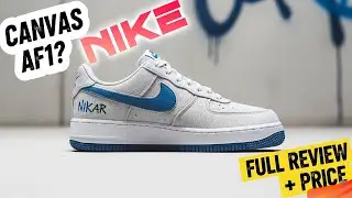 Nike Air Force 1 Low Canvas Review | Classic Style Meets Canvas Comfort!