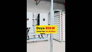 Deye 80kW Inverter in Action