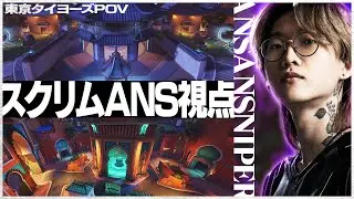 【ANS視点】東京タイヨーズ公開スクリム、これがガチの雰囲気です。（マッチ中ノーカット）【Overwatch2/オーバーウォッチ2】