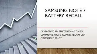 Samsung Note 7 Communication-presentation. A TQM approach to handling product-recall.