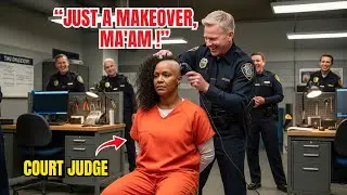 Police Shave Black Prisoner's Hair as a Joke - The Next Day, She Walks In in a Judge's Robe