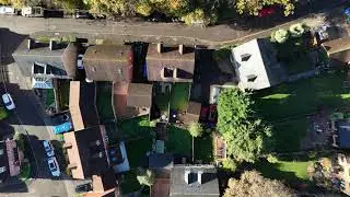 Ariel footage of Sandhurst, Berkshire