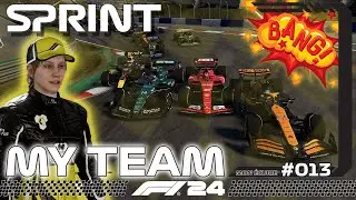 F1 24 MY TEAM #13 | BANG! AU 1ER VIRAGE EN AUTRICHE [QC/FR]