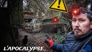 UN AVION DANS CETTE CASSE À L'ABANDON... URBEX INÉDIT
