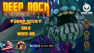 Deep Rock Galactic - Solo Engineer Elite Deep Dive [Week 319] (Solid Hook) Azure Weald