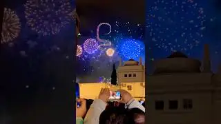 Happy New Year 2026 Barcelona Spain 🇪🇸🦋🌹🦋#barcelona #catalunya #espa&ntilde;a #shorts #viral #newyear