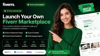 Fiverr Clone Script in Next.js 16+ | Launch Your Own Freelance Marketplace SaaS