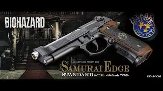 Resident Evil-Samurai Edge Beretta M92 Biohazard airsoft kutu a&ccedil;ılışı ve inceleme