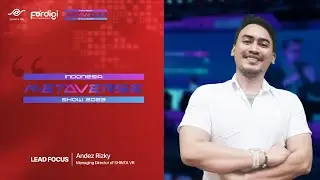 SHINTA VR at Indonesia Metaverse Show 2023 (Andes Rizky as Keynote Speaker 3)