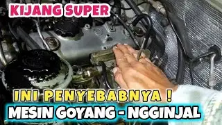 PENYEBAB MESIN GOYANG, GINJAL DAN TIDAK STABIL PADA MOBIL TOYOTA KIJANG SUPER