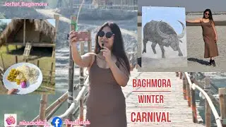 Jorhat,Baghmora Winter Carnival 2024|| Ep-01 || My first camping experience|| Shya Marak || Vlogs||