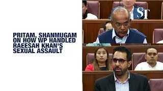 Pritam, Shanmugam spar on how WP handled ex-MP Raeesah Khan's sexual assault