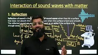 Ultrasonography || USG Part-4 || Interaction Sound wave with Matter || In Hindi || Step by Step ||