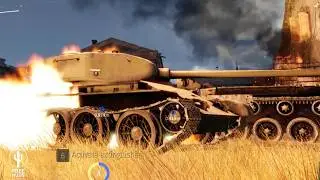 T-44, IS-2, Pe-8 War Thunder Gameplay | USSR 6.7 BR | no commentary