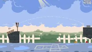 Back to School 1-6 | Score 67310 | Angry Birds Seasons