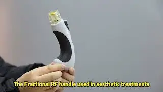 Professional 12DHIFU fractional radio frequency handle for stimulating collagen regeneration