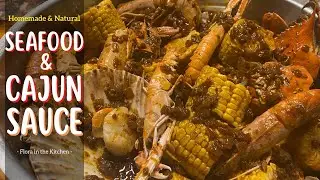 How to cook seafood boil and cajun sauce / Flora in the Kitchen