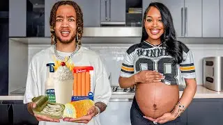 TRYING QUI'S PREGNANCY CRAVINGS + PREGNANCY UPDATE!