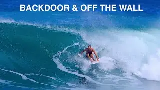 Good Times Surfing Backdoor Pipeline and Off the Wall in Hawaii