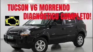 TUCSON V6 AUT MORRENDO NA MARCHA LENTA E ANDANDO