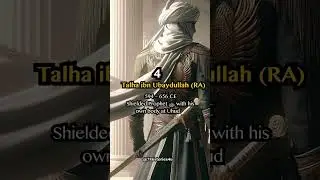 🏆 Top 5 Men Promised Jannah 🕌 | Heroes of Faith #shorts #viral