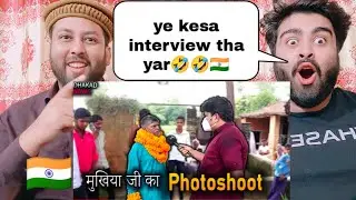 MUKHIYA JI KA PHOTOSHOOT | DHAKAD NEWS | Harsh Rajput | Pakistani Real Reactions |