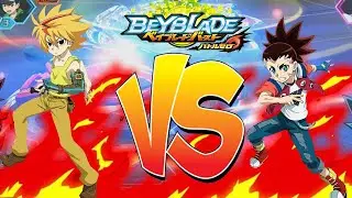 Aiger Vs Free Beyblade Burst BATTLE ZERO | Beyblade Nintendo Switch ベイブレードバースト バトルゼロ
