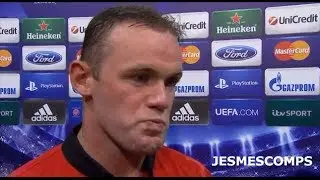 Wayne Rooney Intense Interview ITV After Bayer Leverkusen Game (HD)