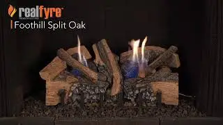 Real Fyre Foothill Split Oak Gas Log Set