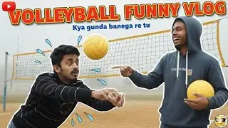Volleyball funny vlog | Volleyball player English problem 📢 @thechotavikas  