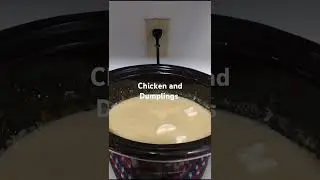 Easy Chicken and Dumpling