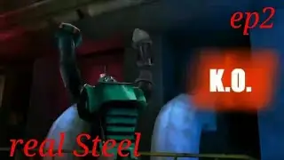BAM UN ROBOT EN MOINS  ( r&eacute;al Steel boxing champion ) ep2