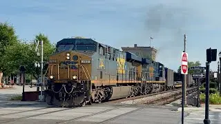 CSX Q652 Rocky Mount NC 06/21/2025 Saturday Evening Mixed Train