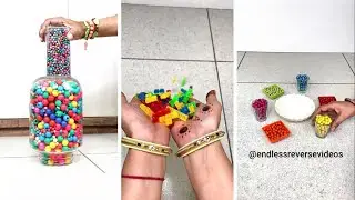 Ball Chess Board Beads Marble Run Erasers Bells Fun #reverse #satisfying #fun #beads #asmr #funny