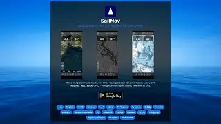 SailNav 2.6 - GPS Navigation Routing Maps AIS & Weather Forecast