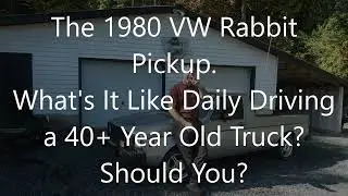 Использую свой пикап VW 1980 года для ежедневных поездок? Конечно, да ещё и эксплуатирую его как &laquo;настоящий&raquo; грузовик!