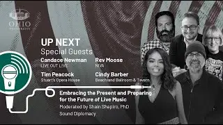 The State of Live Music: Present + Future | 2021 Ohio University Music Industry Summit