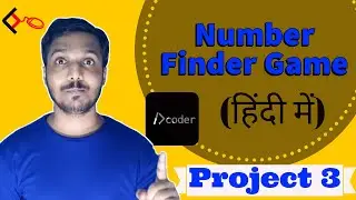 Number finder game using C language(On mobile) | Dcoder app (Project 3)