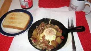 SKILLET BREAKFAST Cowboy Style