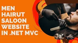 Men Haircut Saloon Website | .Net MVC & SQL 2023
