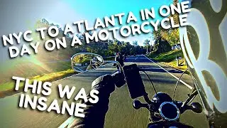 880 MILES ON A YAMAHA BOLT STRAIGHT! | NYC to Atlanta meetup for the Forgotten Angels Campout!
