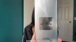 Tom Ford Grey Vetiver Unboxing/First Impression