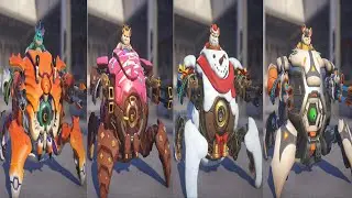 Wrecking Ball All Legendary & Epic Skins | Overwatch 2
