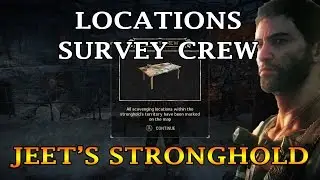 How to find All Survey Crew Parts | Jeets Stronghold | Mad Max Game